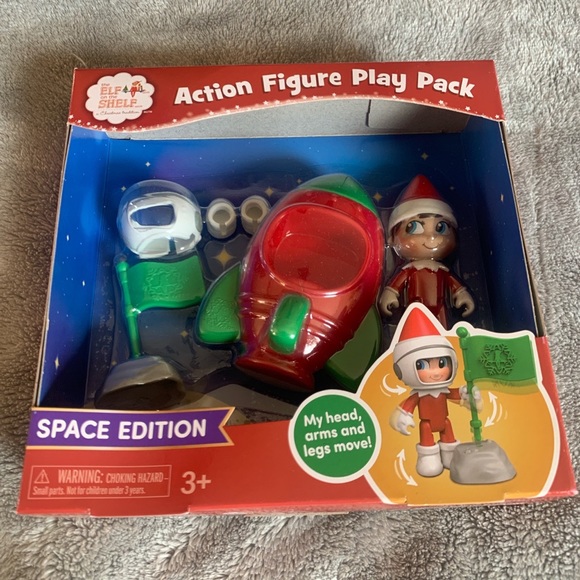 The Elf on The Shelf Space Edition Action Figure Play Set Christmas Holiday - Picture 4 of 4